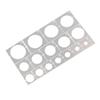 Miniature Tank Car Model Tire Coloring Tool With Precisions Guide Sprayer Stencil Template Tool Model Making Accessories