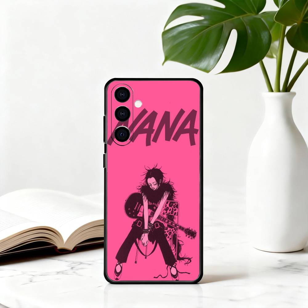 

Крутая девушка O-Osaki NO N-Nana-es Чехол для телефона Черный Силиконовый Мягкий Для Samsung Galaxy A73,A72,A71,A70,A53,A52,A51 Samsung a42 5g