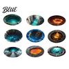 Hand Washable Floor Machine Bedroom Rug Realistic 3D Hole Mat Round Optical Illusion Non-Slip Area