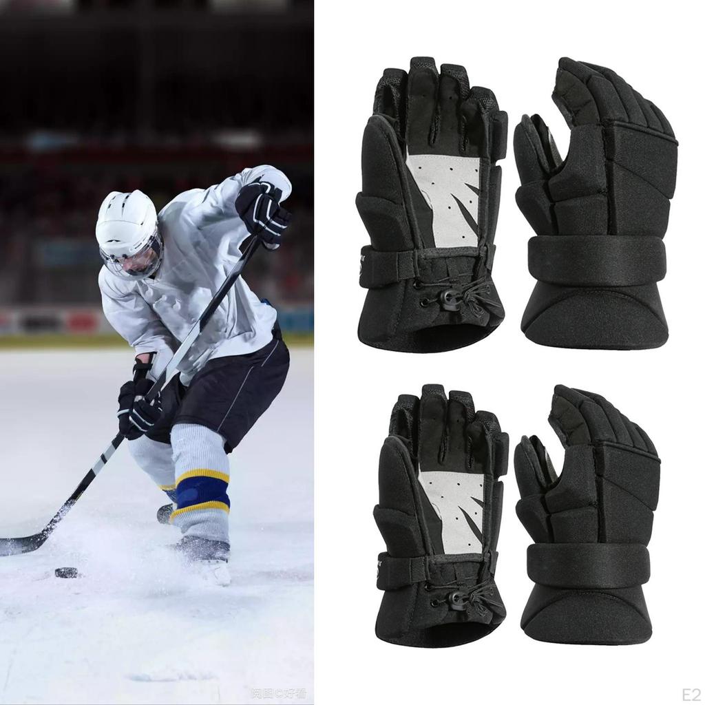 Hockey Gloves Fencing for Adults Protective Gear Mittens Equipment