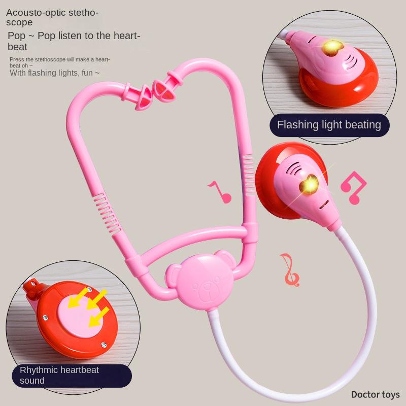 Simulation Doctor Set For Kids Pretend Play Girls Role-playing Games Accessorie Medical Kit Nurse Tools Toys For Children Gift