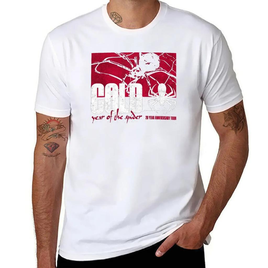 COLD BAND TShirt Boys Whites Customs Tops Funny T Shirts for Men 2025 New Model
