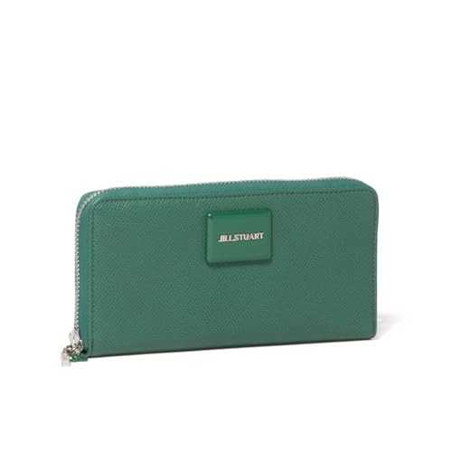 Jill Stuart RF Zipper Long Wallet "Melty" Women's Vivid Plate Thin JSLW4BT1 Green
