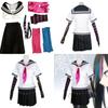 Danganronpa Ibuki Mioda Cosplay Costume Set Stylish Uniform Dress And Wig Combination