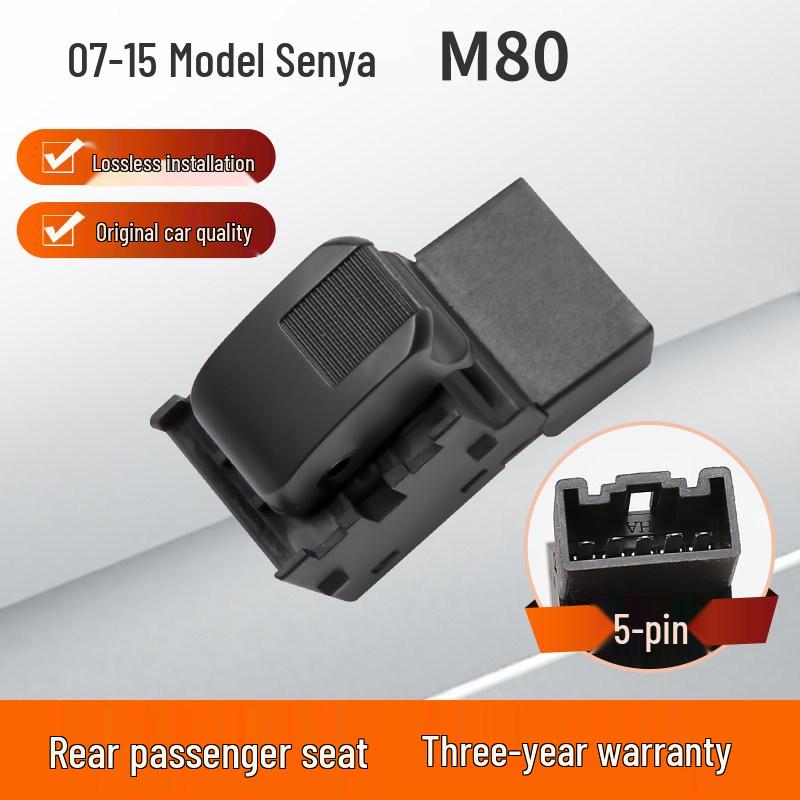 FAW Senya S80/M80 Driver s Window Lifter Switch Assembly No Door Disassembly Required