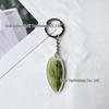 Creative Acrylic Leaf Keychain Earphone Bag Pendant Ornament