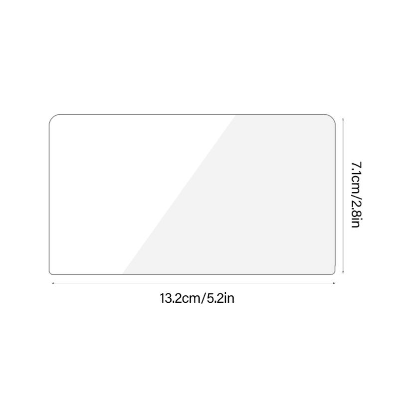 Clear Console Display Shield Oil Resistant Surfaces Protects Against Drop Preserves Original Color Accuracy While Gaming