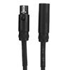 Plug and Play 3Pin Mini XLR Male To Female Cable for Camcorder DSLR Camera Interface Connection
