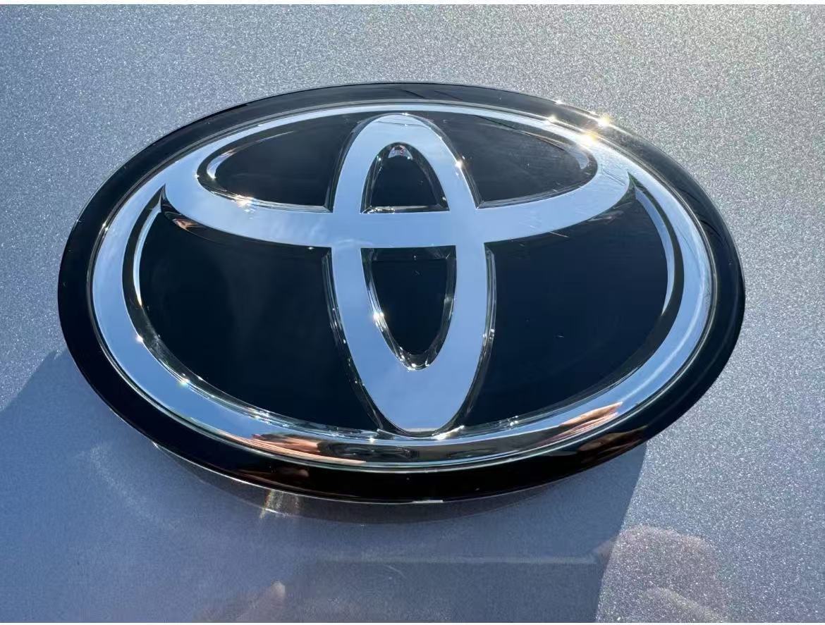 

2026 Нові Акрилові Емблеми на Заміну OE для Toyota Corolla 2019-2021, 140x96 мм, Підходять до 90975-02136 та 90975-02124 140x96mm чорний