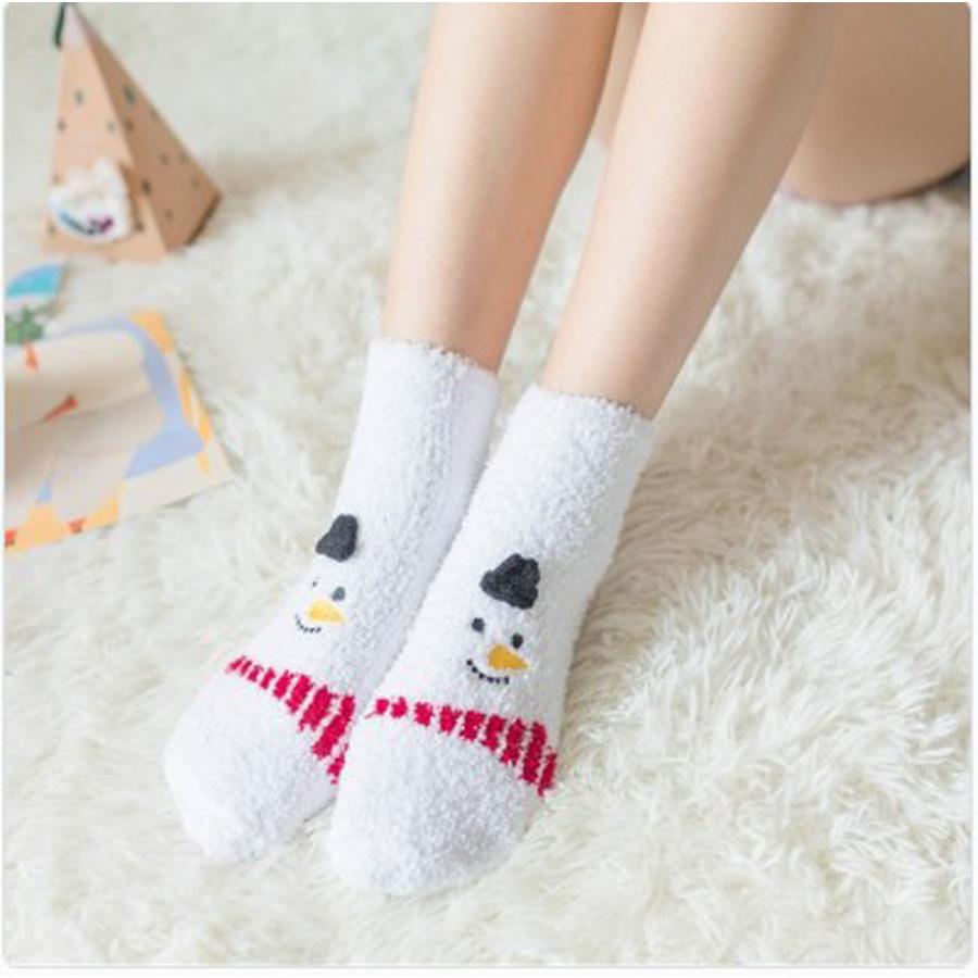 Cute animal warm socks, Christmas socks, thick socks