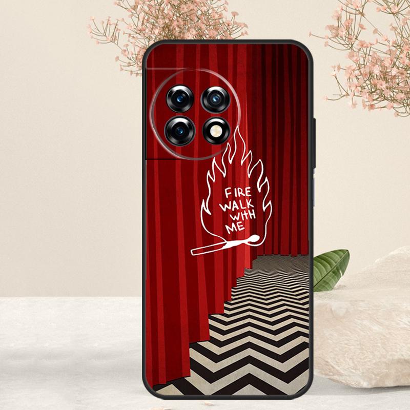 Twin Peaks Fire Walk With Me Case For OnePlus 15 13 12 11 13T 13R 15R 10R 10T 8T 9 10 Pro Nord 5 CE 4 3 Lite N20 N30 Cover