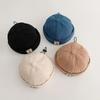 Spring Autumn Baby Brimless Hat Corduroy Landlord Cap Fashion Sun Cap  Kids
