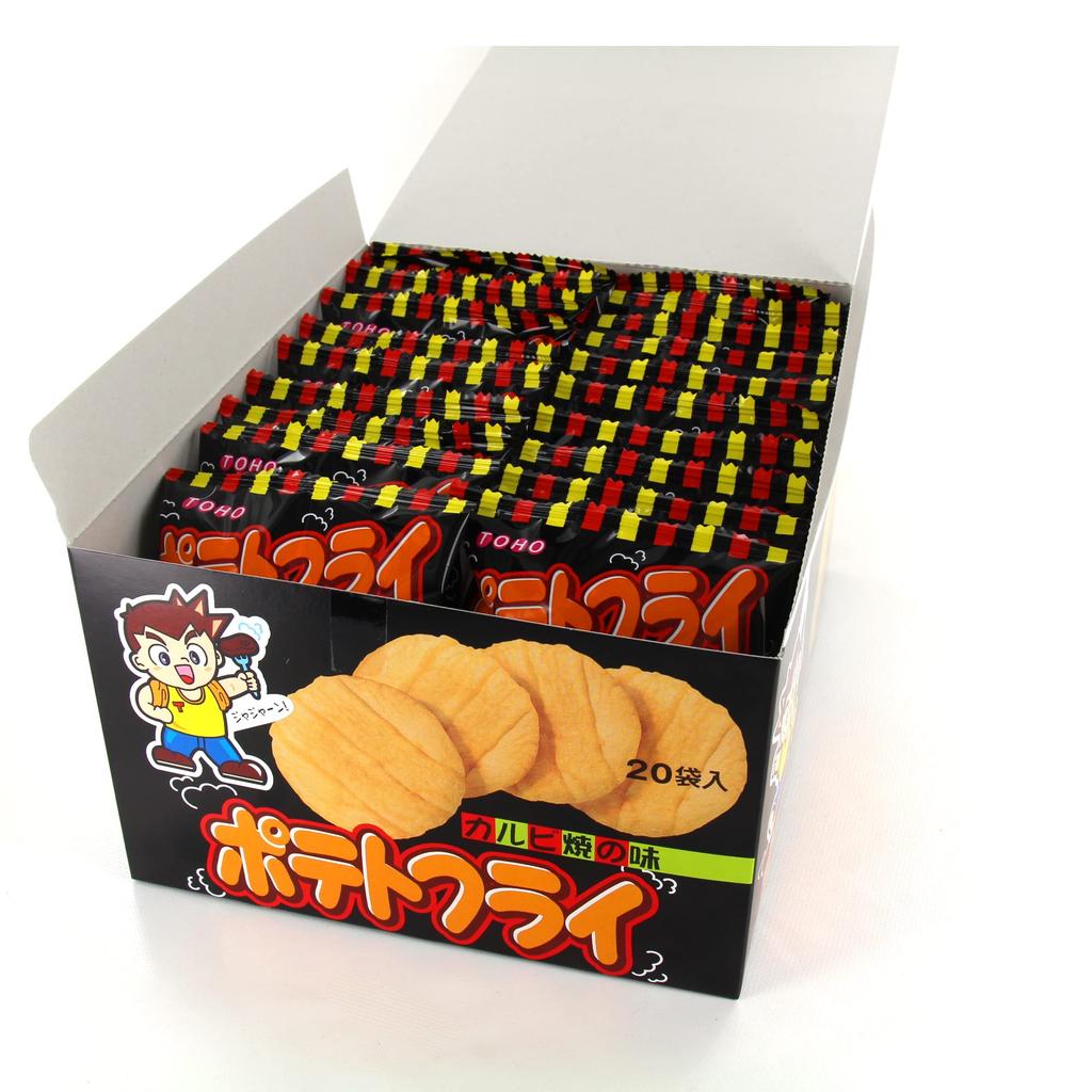 Toho Seika Kartoffel-Rippchen, 2er-Pack, insgesamt 40 Beutel