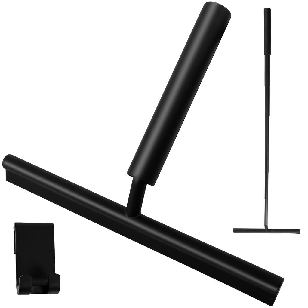 Telescopic Shower Squeegee Glass Clean Scraper Washing Wiper Window Floor Cleaning Scraper Household Adjustable Long Handle