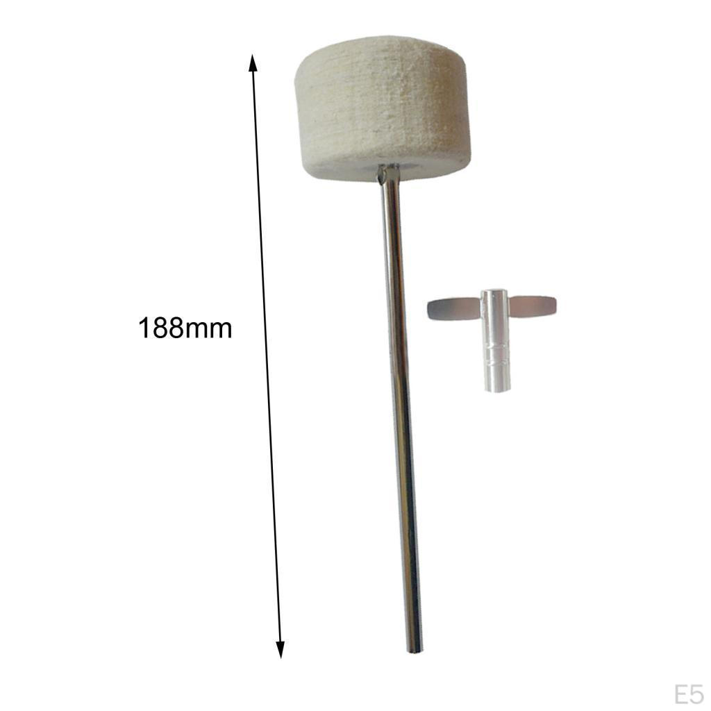 Профессиональный набор колотушек для педалей для бас-барабана Jazz с насадками style B — фото 7