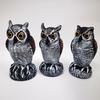 Orchard Owl Scarecrows Garden Decoration Creative Shape Realistic Looking Bird Repellent Owl Statue Ornament