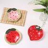 Cute Soap Storage Box Strawberry Soap Tray Decorative Storage Rack Ceramic Soap Box  Household