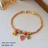 Retro Exquisite Butterfly Bracelet: Colorful Drip Oil Design, Light Luxury, High-End Fashion, Versatile Niche Temperament Jewelry.