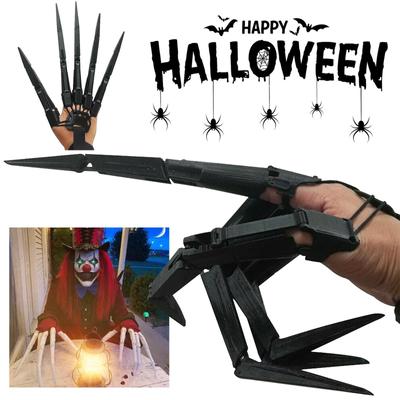 Halloween Articulated Fingers 3D Articulated Finger Extensions Cosplay Flexible Control