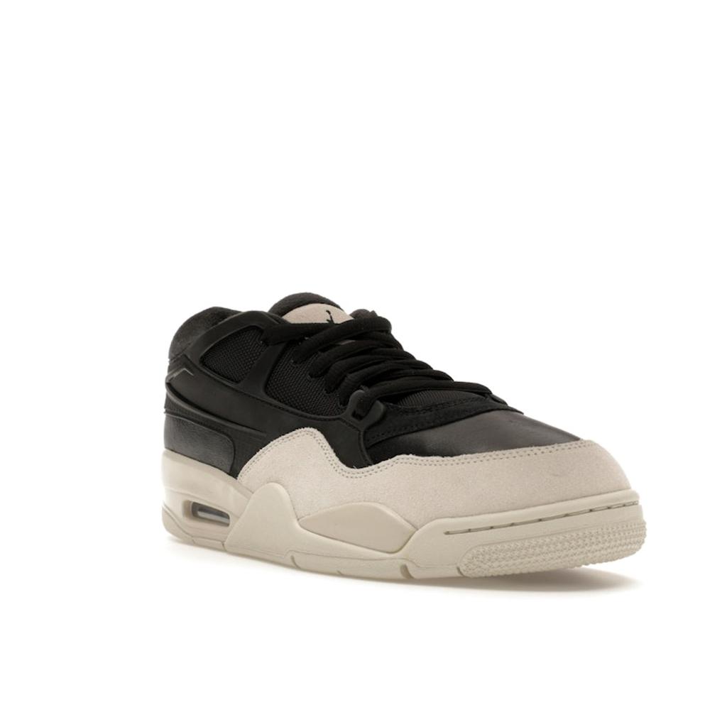 Air Jordan 4 RM Black Light Bone Men Sneakers Dark-Grey FQ7939-001