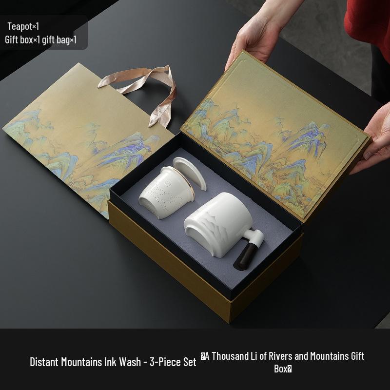 National Trend Creative Souvenir: Custom Logo High-End Business Anniversary Gift for Customers
