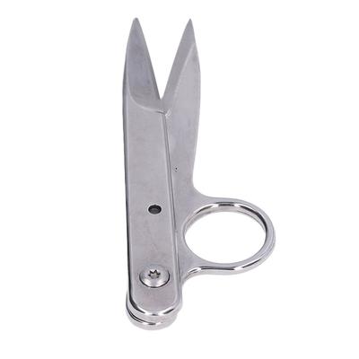 V Shaped Head Thread Scissors Stainless Steel Tailor Scissors Durable Yarn Scissors  Household Use