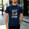 Funny Coffee Lover Graphic T Shirt Easily Distracted By Coffee Tee Unisex Unisex Casual Cotton Short Sleeve Top Streetwear