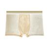 Plus-size Men's Summer Thin Ice Silk Antibacterial Breathable Flat Angle Briefs