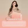 Women's Slim Fit Velvet Half-Turtleneck Shirt with Chest Pads - Antibacterial, Long-Sleeved, Perfect for Autumn and Winter