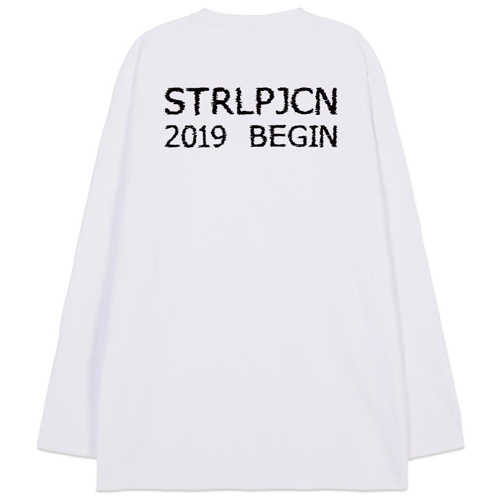 Astral Projection Ap Studio Begin Oversized Long Sleeve T-Shirt_White L