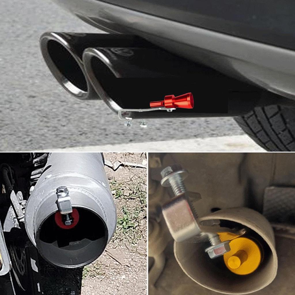 Turbo Pfeife - Auto Turbinen Pfeife | Leichter Auto Auspuff Sound Booster, Turbinen Sound