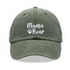1pc Bear's Paw Washed Print Baseball Caps for Women,Lightweight Outdoor Sunshine Hat Suitable for Hiking,Camping,Cycling,Fishing
