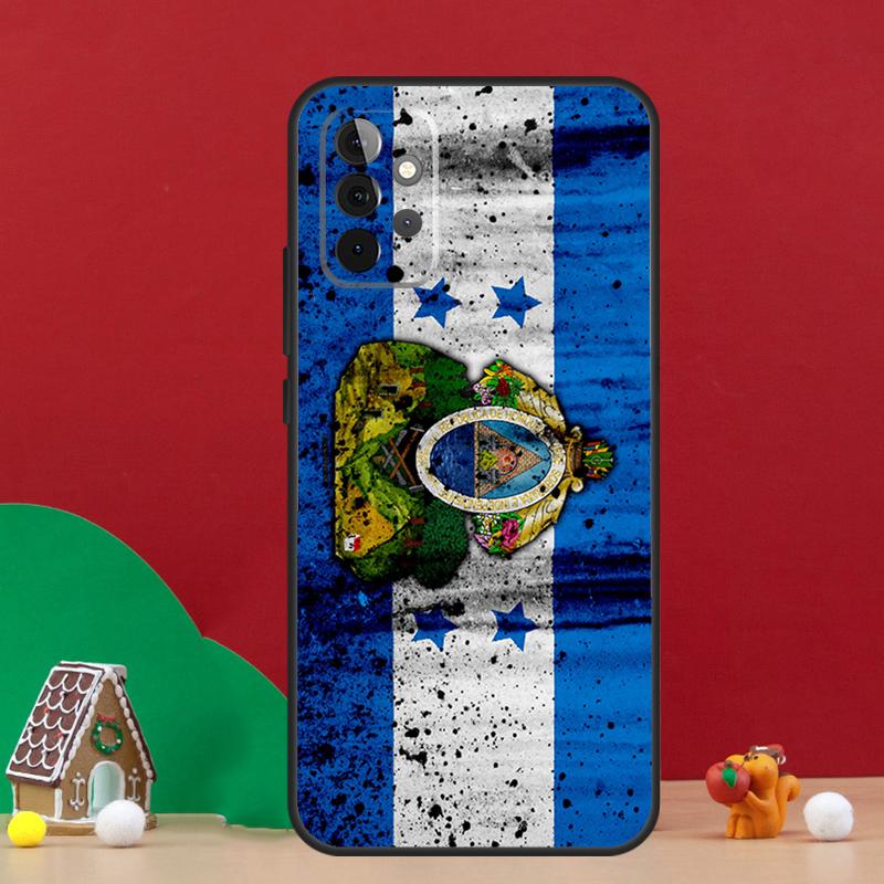 Honduras Flag Case For Samsung Galaxy A56 A33 A13 A36 A23 A52 A32 A12 A54 A34 A14 A16 A53 A15 A35 A55 A17