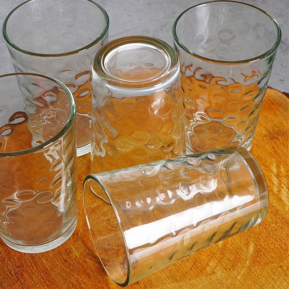 8x Glasses for Drinks Water Juice Compote Set Set of Glasses for Drinks