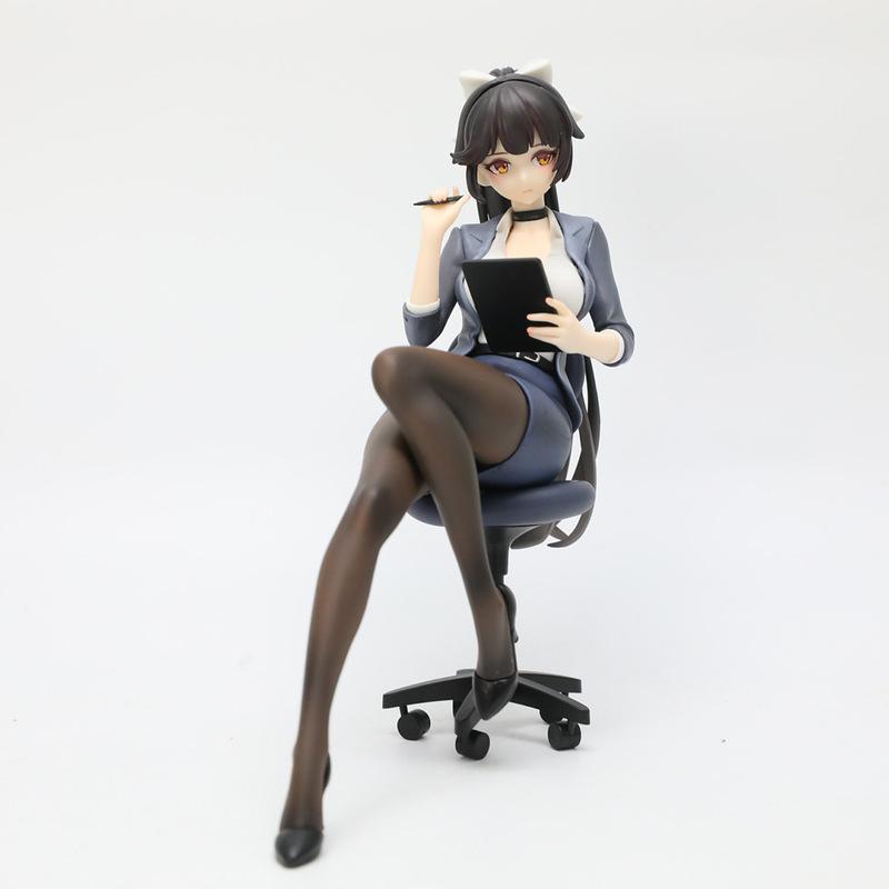 18cm Azur Lane Takao PVC Figure Model Game Statue Adult Collection Desk Decoration Doll Toy Gift