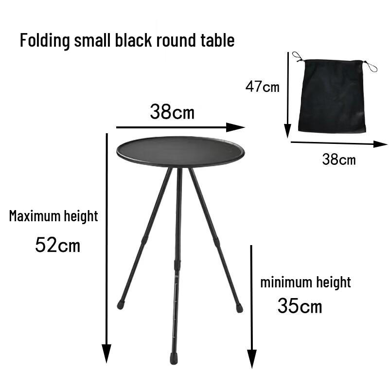 OIMG Outdoor Folding Aluminum Camping Table