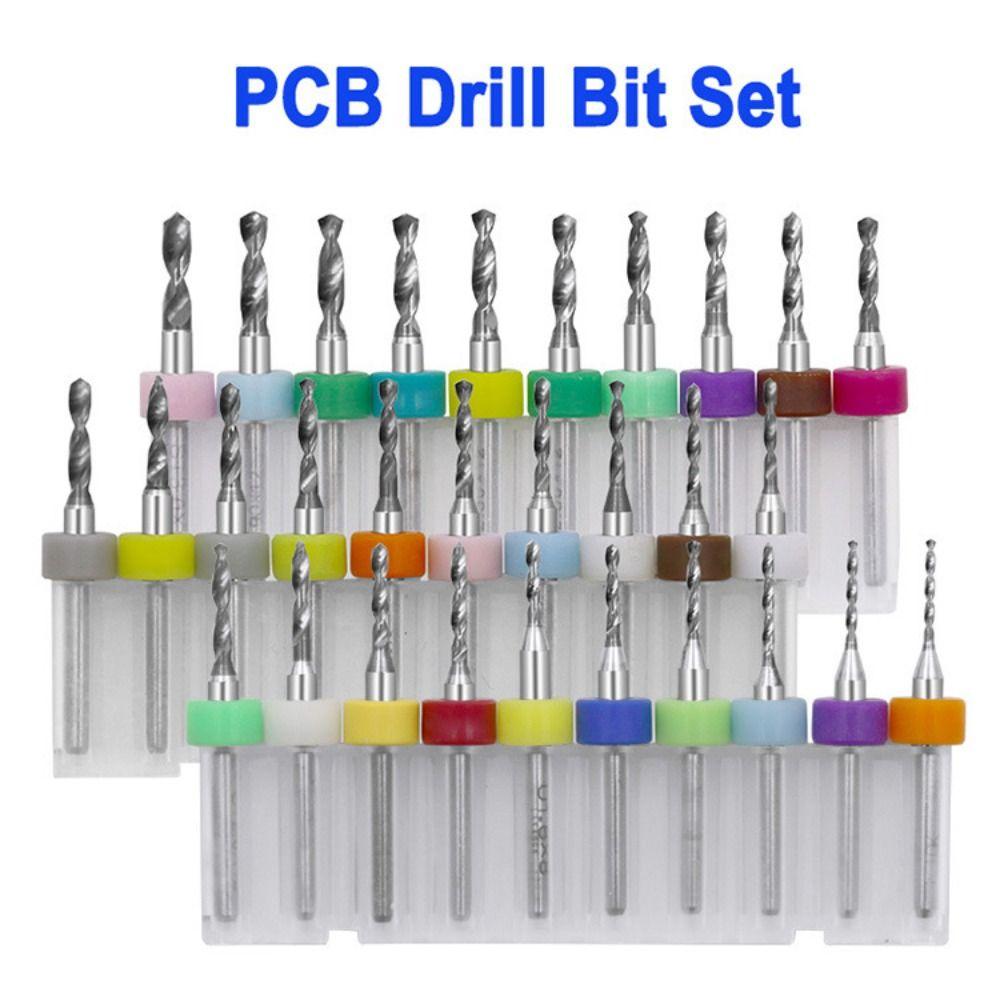 Convenient CNC Drilling Bit Set Carbide Twist Bits Drill Bits Machine PCB Drill Bits  Jewelry