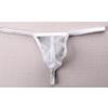 Pánské G-String síť Příze Průhledné spodky Tanga Spodní prádlo Kalhotky Velká velikost T-back