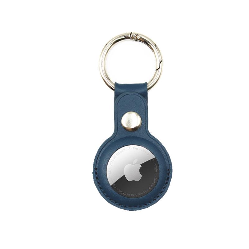 Leather Protective Case for Apple AirTag Bluetooth Tracker - Suitable for Europe and USA