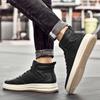 Man Casual Boots High Quality Men Sneakers New Outdoor Comfy Mens Ankle Boots Fashion Low Top Men High Top Shoes Genuine Leather