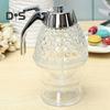 1/2 Stück Honigspender-Vorratsglas mit Ständer, großes Fassungsvermögen, auslaufsicheres Design, BPA-frei, Honigtopf in Wabenform
