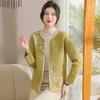 Mid-Aged Women's Autumn Knitted Cardigan Jacket