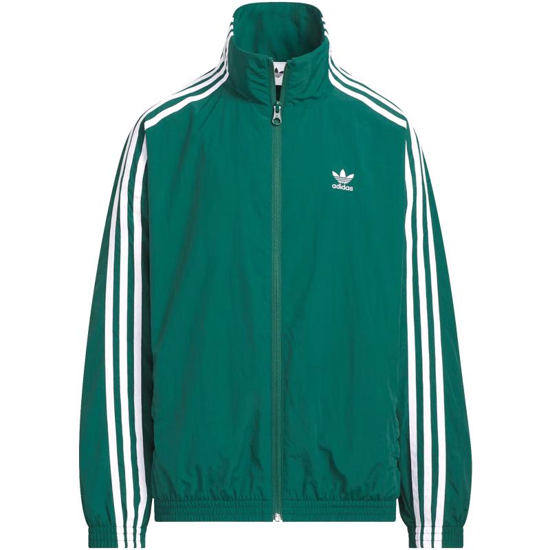 

Дитяча ткана куртка Adidas з коміром-стійкою та 3 смугами Trefoil 140
