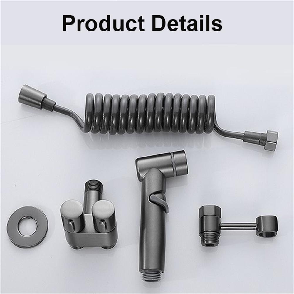 Kit Spray Bidet Sprayer per WC Bidet Portatile Valvola Angolare per WC Bidet