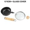 Small Iron Pan for Frying Eggs and For hot Milk with Induction Compatibility