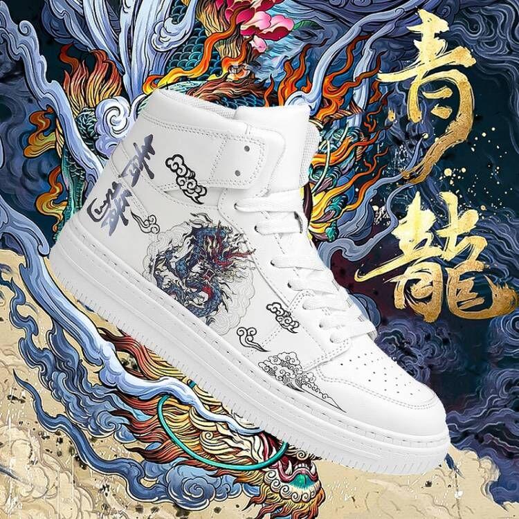 INS Herren Laufschuhe Atmungsaktive Outdoor-Wanderschuhe Luxus-Sneakers für Herren China Style Cosplay Weiße Freizeitschuhe