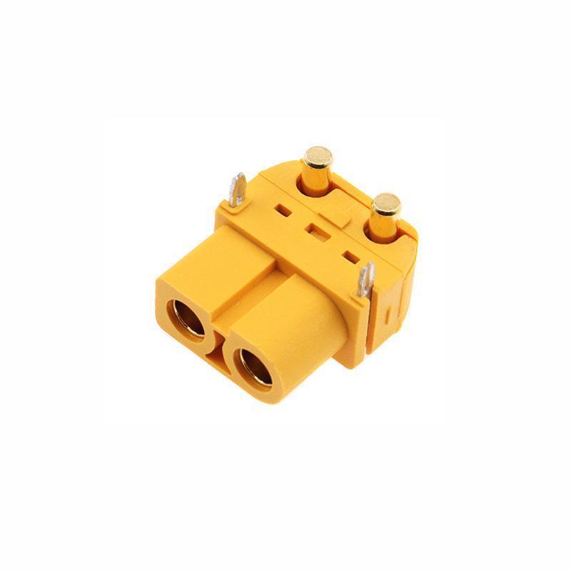 Amass XT60PW 90° Male/Female Solder Board Plug for Model Aircraft LiPo Battery Charging
