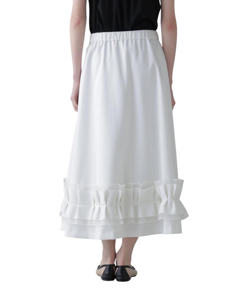 Flared Skirt Double Cloth 36 [ADORE] Women's 531-6220701 031_Ecru