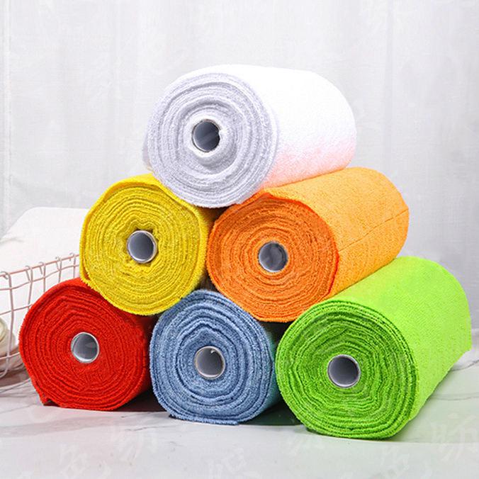 Mikrovláknová kuchyňská čisticí utěrka odolná proti oleji - Trhatelná polyester-nylonová utěrka na nádobí