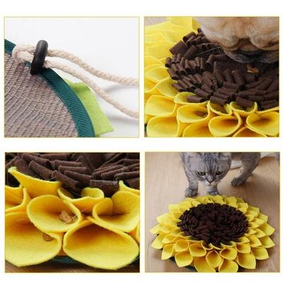 Snuffle Mat for Dogs Feeding Pad Dog Puzzle Toy Design Treat Mat